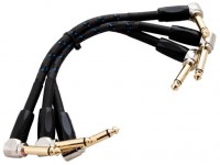 <b>BOSS BIC-PC-3 Cabo Audio Patch Jack angulado/angulado mono 15 centimetros (Pack 3 Cabos) para Pedalboards Revestimento Malha Garantia Vitalícia</b> <b>BOSS BIC-PC-3 Cabo Audio Patch Jack angulado/angulado mono 15 centimetros (Pack 3 Cabos) para Pedalboards Revestimento Malha Garantia Vitalícia</b>